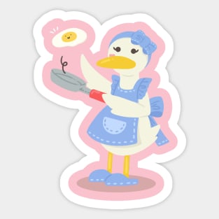 Mommy Duck Sticker